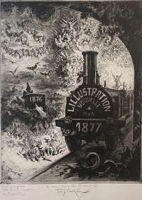Frontispiece for L'Illustration Nouvelle - BUHOT