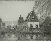 Het Aardige Sluisje, Edam ('A Charming Little Sluice') -  NIEUWENKAMP