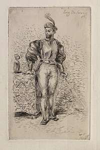 Man at Arms (Un Homme d'Armes) - DELACROIX
