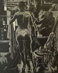 Self Portrait with Nude - GANSO