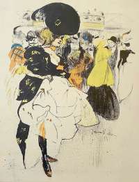 Dancer at the Moulin Rouge (Danseuse au Moulin Rouge) - VILLON