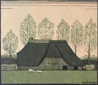 Farmhouse with Thatched Roof (Boerderij met reiten dak) -  DE GRAAG