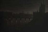 Westminster, Evening - PENNELL