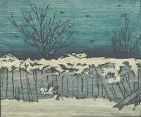 Fence in Winter -  COLWELL