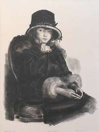 Anne in a Black Hat - BELLOWS