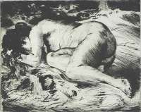 Reclining Nude in a Forest -  FRANCK