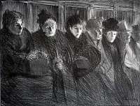 Interieur de Tramway -  STEINLEN