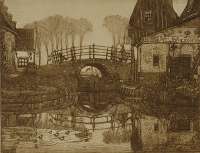 The Little Floodgate, Edam (Het Sluisje te Edam) -  NIEUWENKAMP