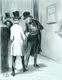 Le Marchand de Contremarques - DAUMIER