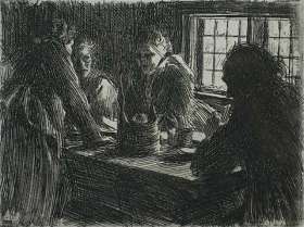 The Brides's Maid - ANDERS ZORN