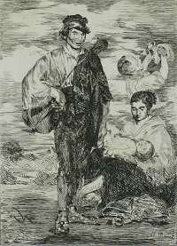 Les Gitanos (The Gypsies) -  MANET