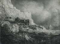 Environs de Dieppe -  ISABEY