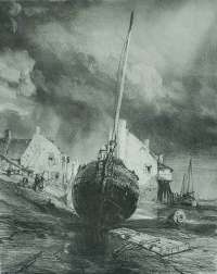 Souvenir de St. Valery sur Somme -  ISABEY