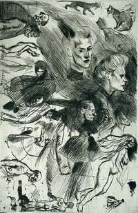 Planche de Croquis (No. 1) -  STEINLEN