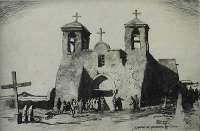Church at Ranchos de Taos - PEARSON