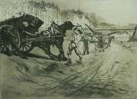 Le Tombereau  (The Tip Cart) -  CHAHINE