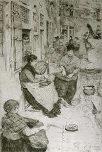 Bead Stringers, (Perleria), Venice -  BACHER