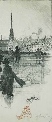 Le Quai des Grands Augustins - LEPERE